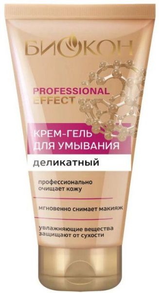 Крем-гель для умывания деликатный Professional Effect Биокон 150мл фотография