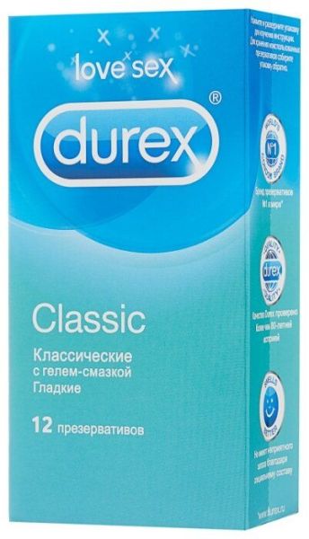 Презерватив durex №12 (pan) (classic) классические фотография