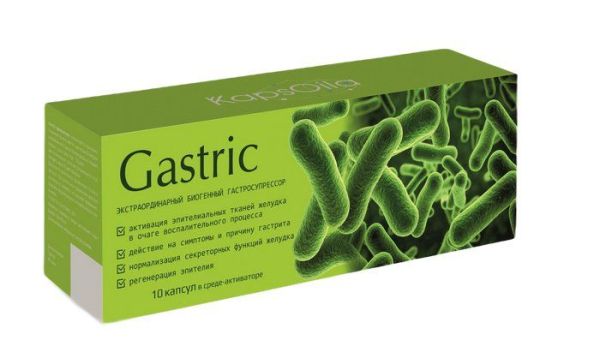 Изображение товара Gastric комплекс при гастрите 10 капсул в среде-активаторе Сашера-Мед Gastric комплекс при гастрите 10 капсул в среде-активаторе Сашера-Мед фотография