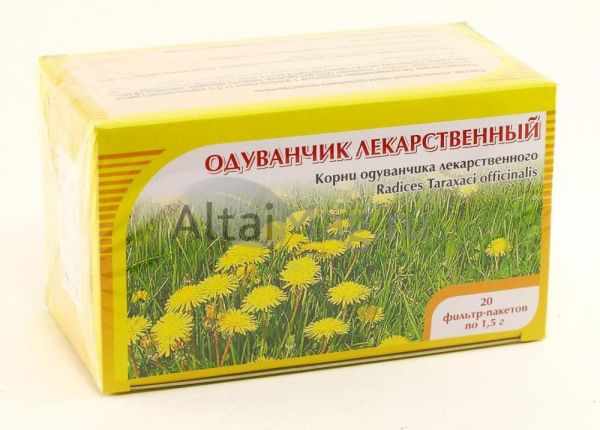 Изображение товара Одуванчик корень, 20 пакетиков Одуванчик корень, 20 пакетиков фотография